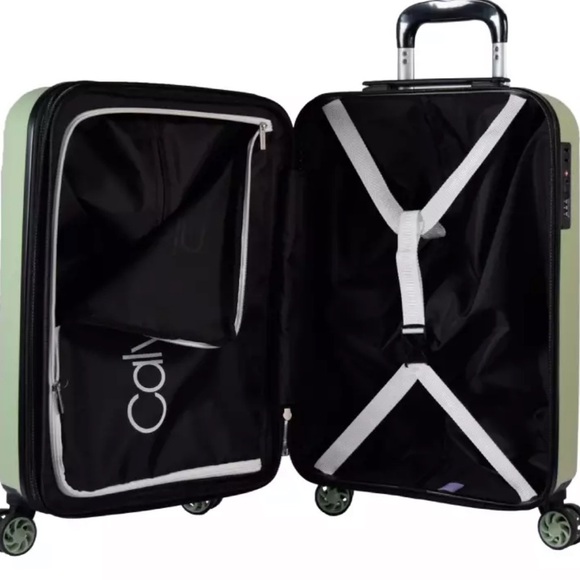 Calvin Klein Green Hardshell Spinner Suitcase - Picture 9 of 9